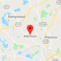 Atkinson, NH map
