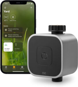 Visit Amazon to get all the pricing and feature information about the Eve Aqua - Smart Water Controller.