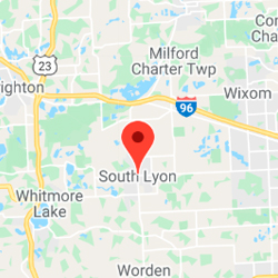 Geographic location of South Lyon, MI