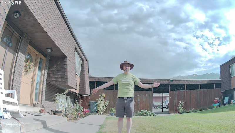 Tapo C325WB daytime video quality