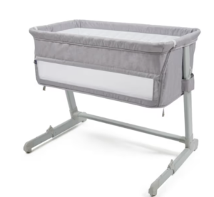 The 4Baby bedside sleeper a grey cosleeper