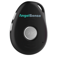 AngelSense GPS tracker device, showing its compact design.