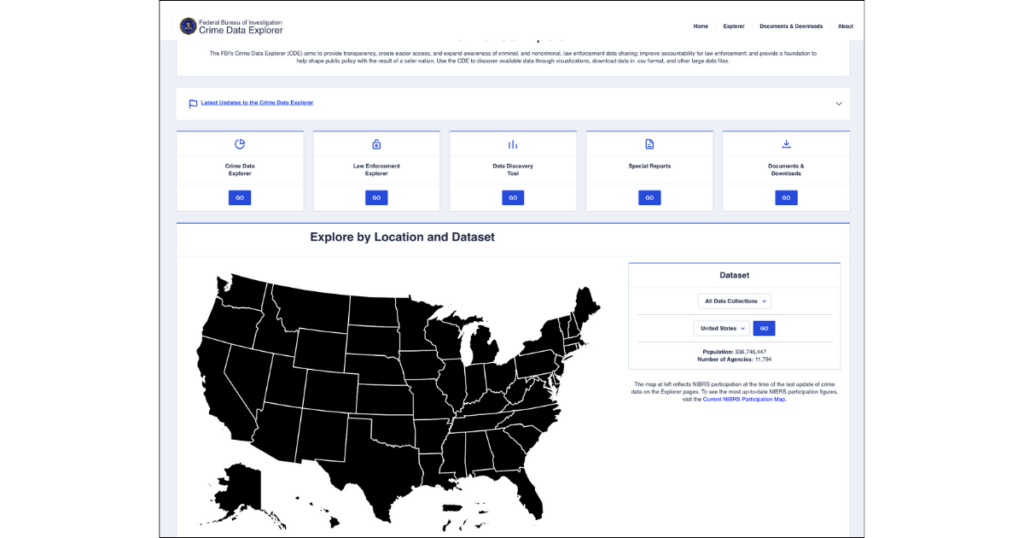 FBI Crime Data Explorer