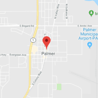 map image of Palmer, AK