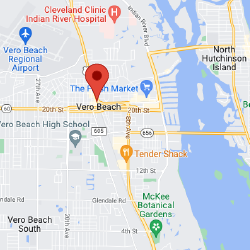 Geographic location of Vero Beach, FL