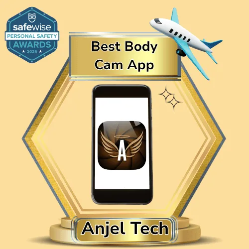 The Anjel Tech app wins Best Body Cam App in the SafeWise Personal Safety Awards 2025. Learn more from Anjel Tech.