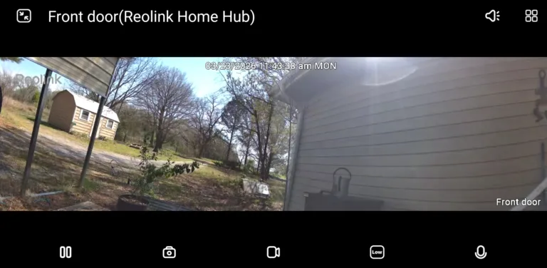 Reolink's Argus 4 Pro give you clear, vibrant video footage.