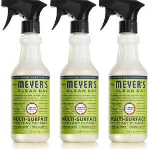 Three spray bottles of Mrs. Meyers natural Clean Day all-purpose cleaner. Get price and details on Amazon.