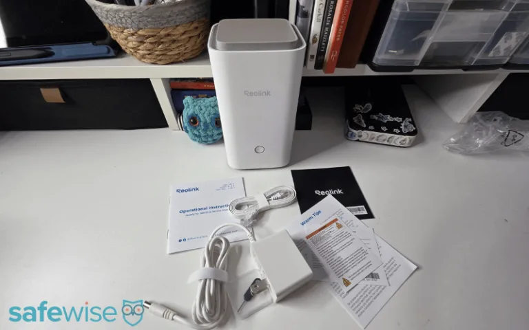 Reolink Home Hub with instruction manuals
