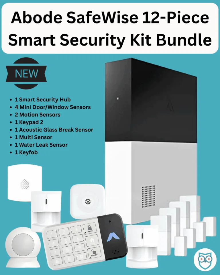A SafeWise exclusive: Abode SafeWise 12-Piece Smart Security Kit Bundle