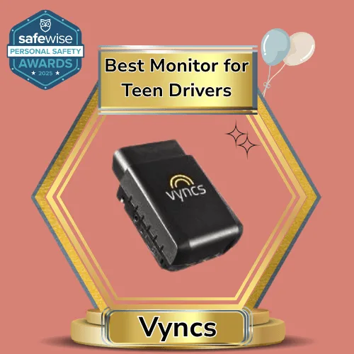 Vyncs wins Best Monitor for Teen Drivers in the SafeWise Personal Safety Awards 2025. Learn more in our review.